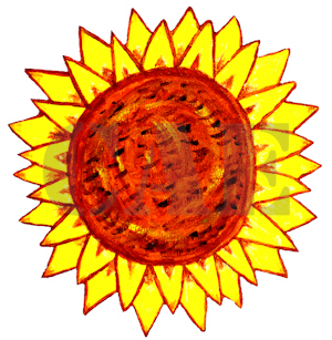 Sunflower Painting